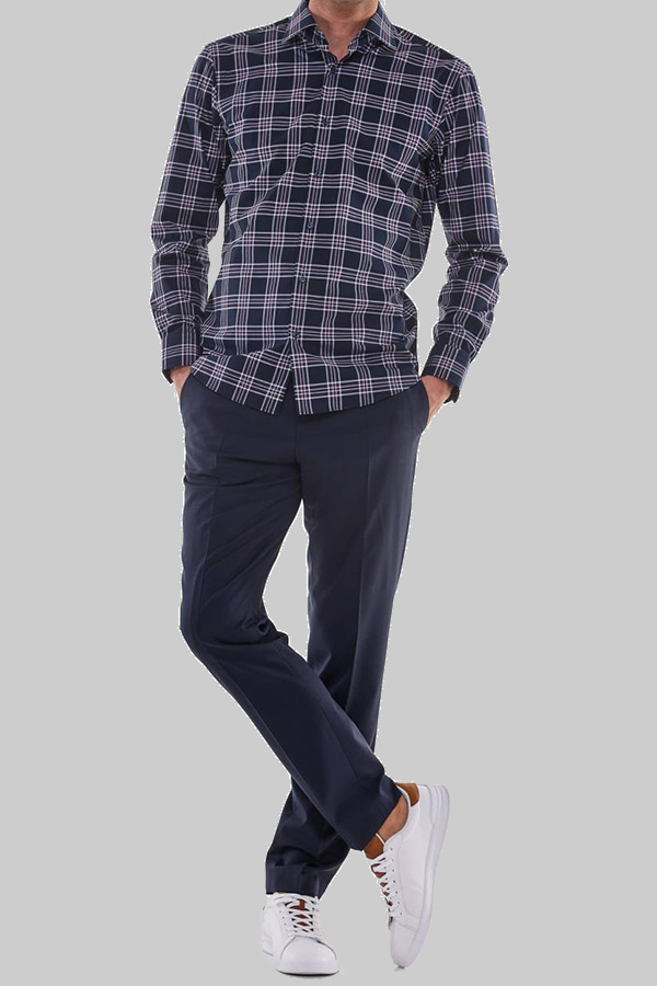 SHIRT BOSS - 410 BLUE